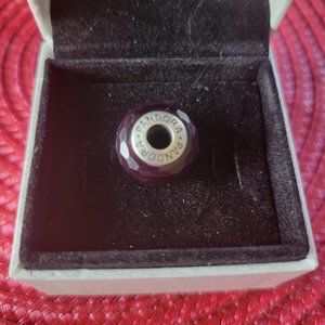 Pandora Purple Murano Glass Bead